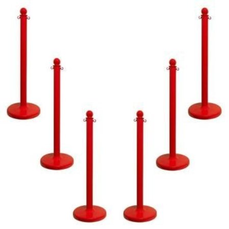 ACCUFORM MEDIUM DUTY STANCHION POSTS COLOR PRC207RD PRC207RD